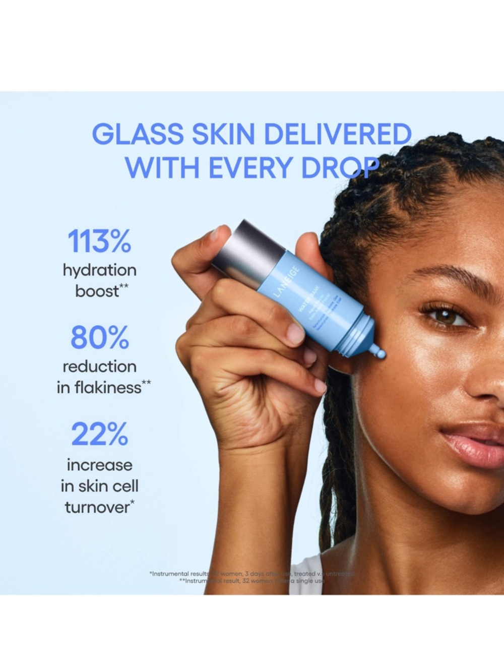 LANEIGE Water Bank Aqua Facial 30ml Serum with Sleeping Masks – Cica & Water - Picture 11 of 12